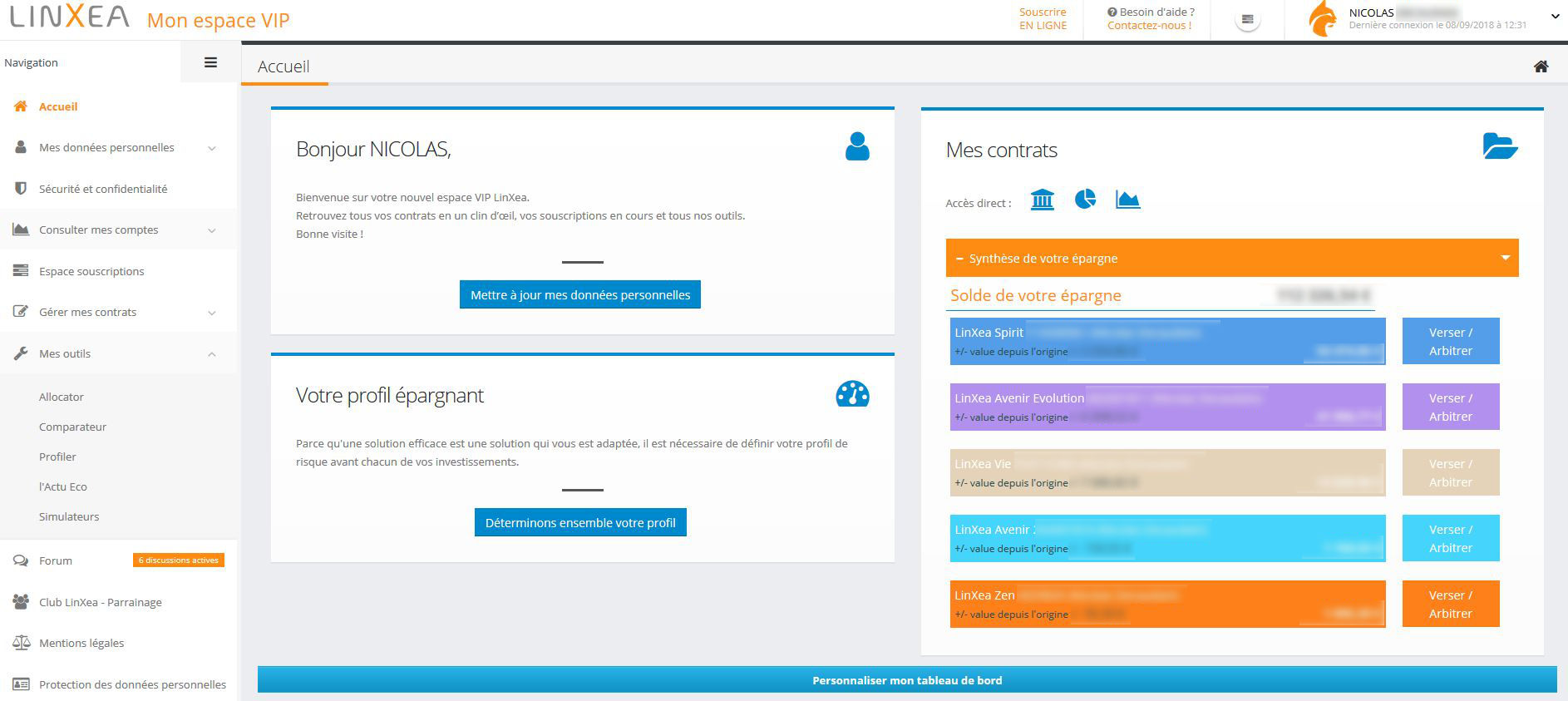 Linxea Avenir 2 avis sur les frais, fonds, performance, SCPI, etc.