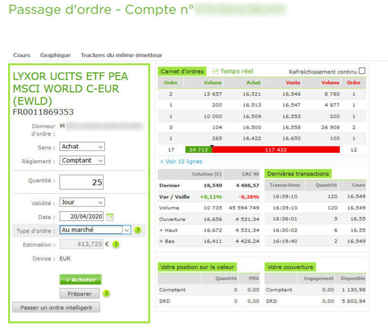 Avis Fortuneo Bourse PEA et CTO