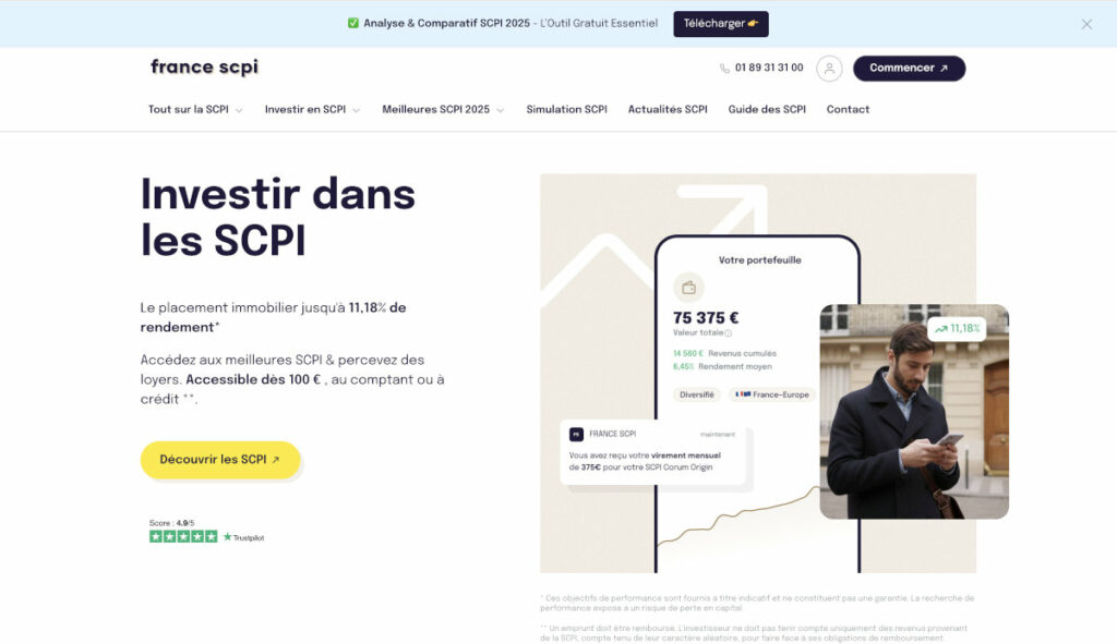 France SCPI avis