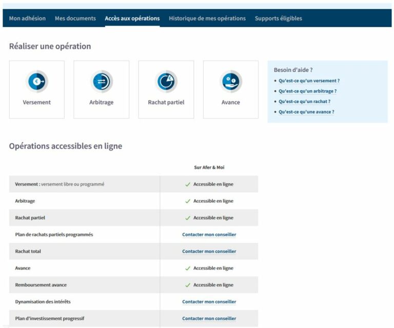 AFER avis 2025 sur l