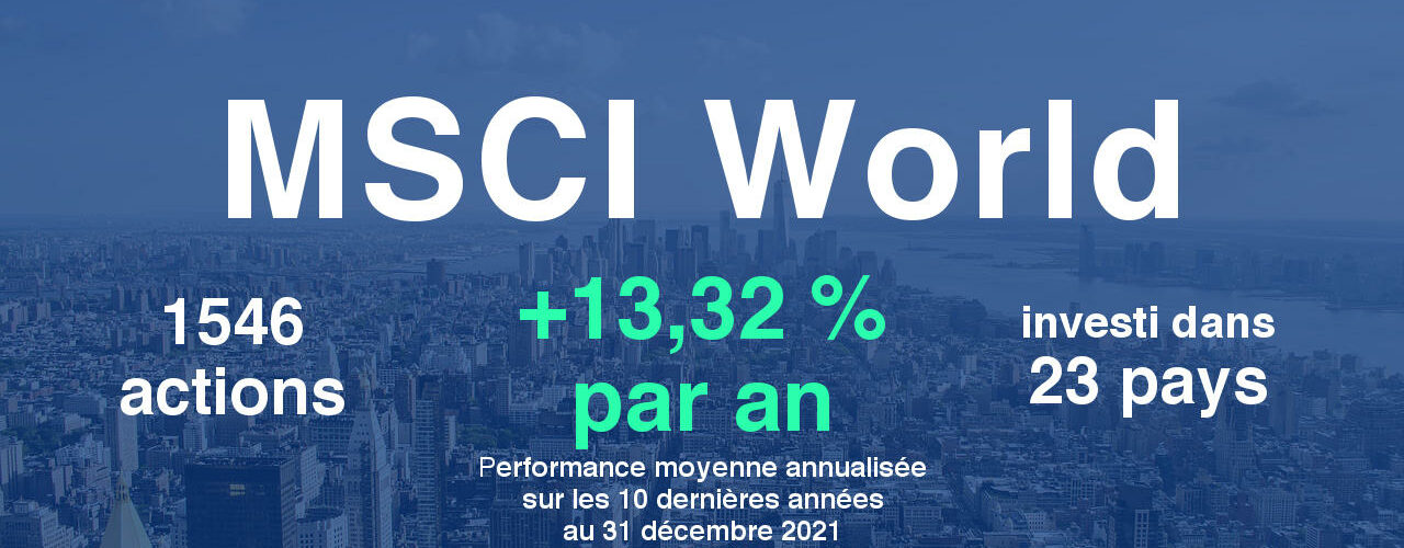 MSCI World composition ETF investir