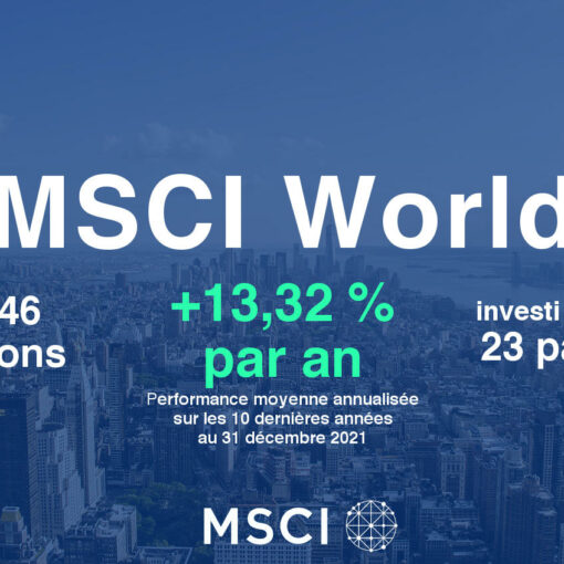 MSCI World composition ETF investir