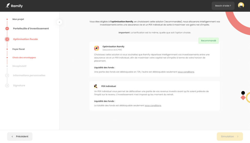 optimisation fiscale Ramify