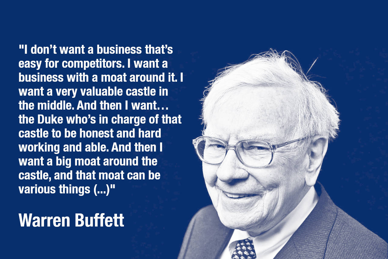 Moat en bourse ces actions avec des avantages concurrentiels