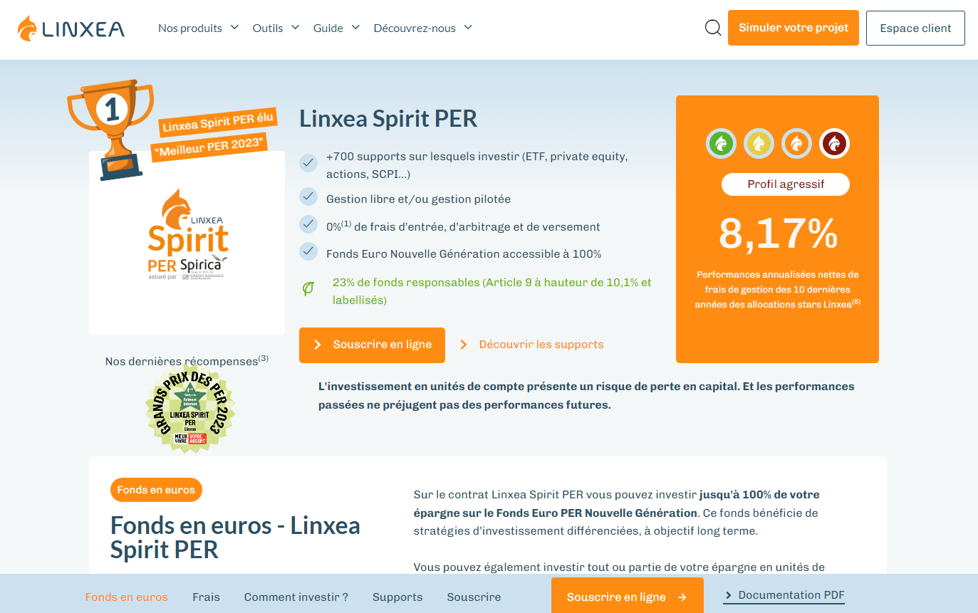 Linxea Spirit PER