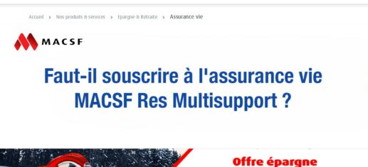 macsf assurance vie avis