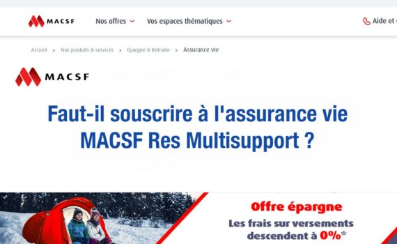 macsf assurance vie avis