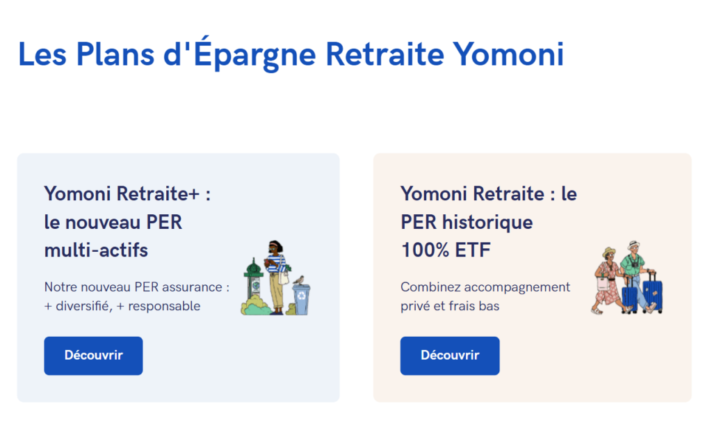 yomoni per bancaire et assurantiel