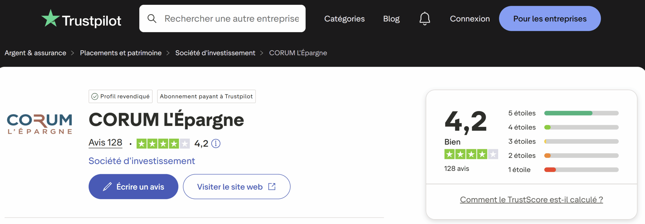 avis trustpilot corum (1)
