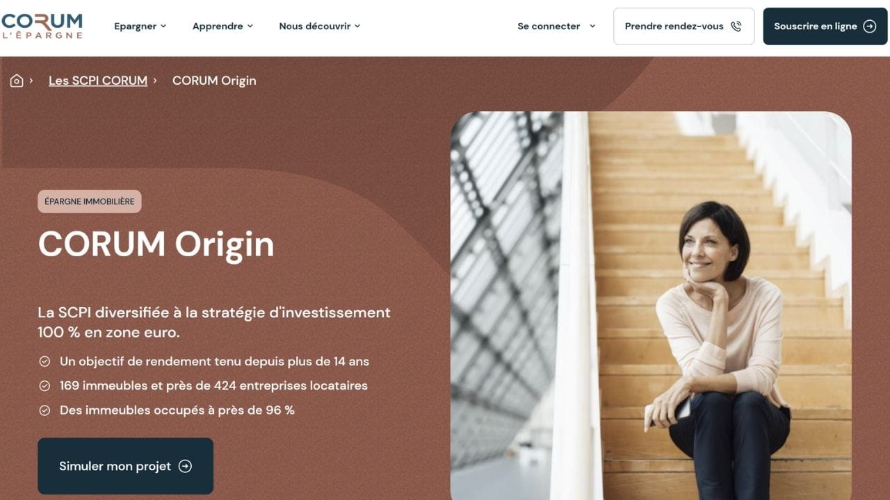 meilleure scpi corum origin