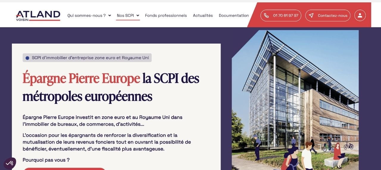 scpi épargne pierre europe