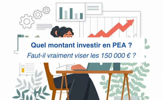 Combien investir en PEA