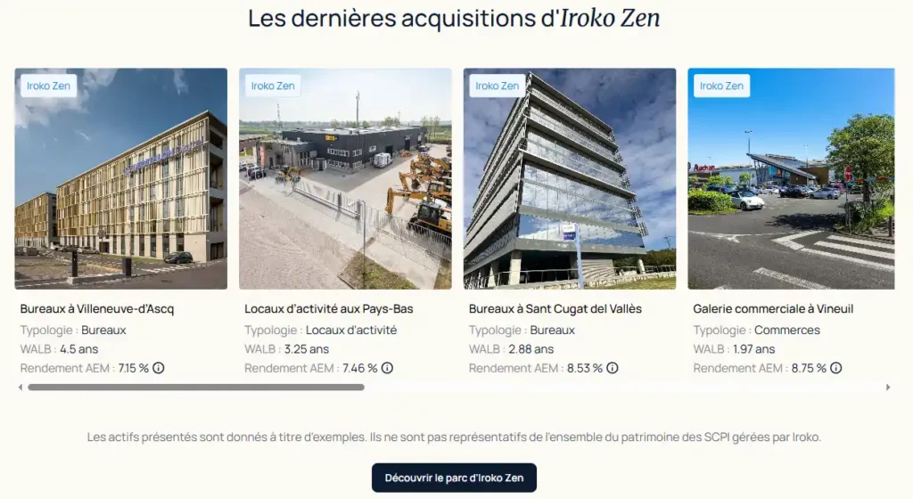 Les dernières acquisitions d'Iroko Zen